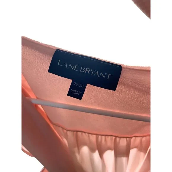 Lane Bryant Waterfall Vest Pink Size 26/28 - Picture 3 of 13